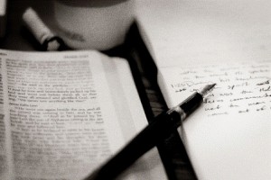 Pen and paper